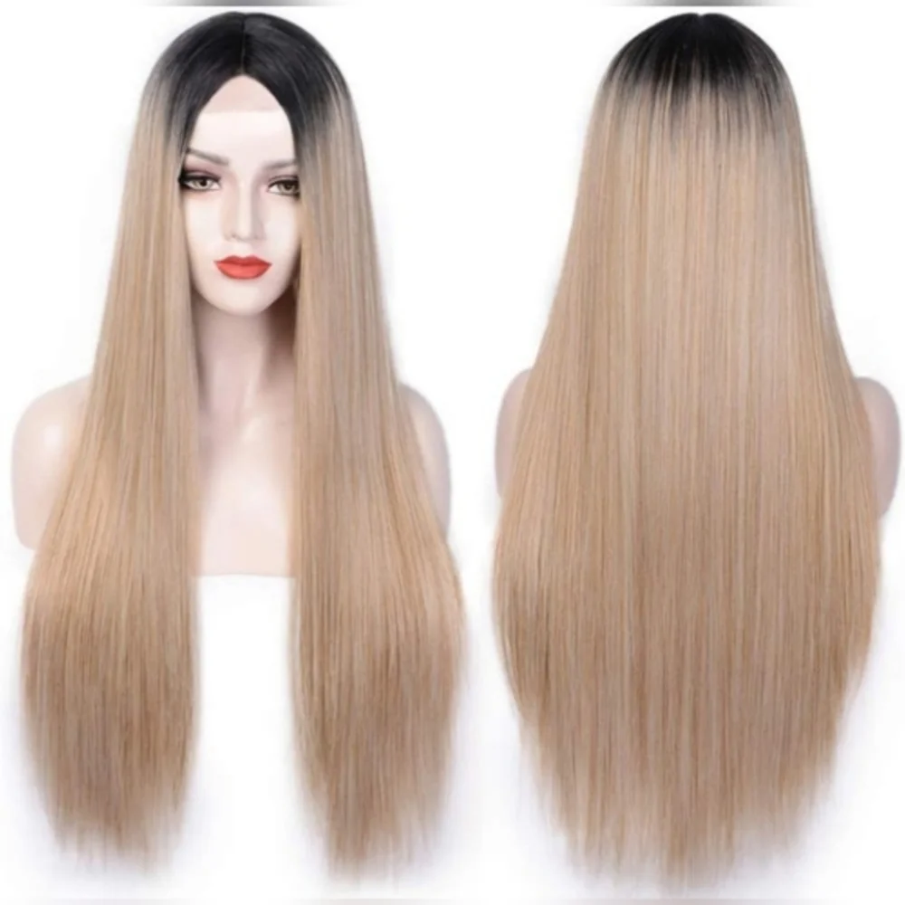 Blooming Hair Ombre Ash Blonde Synthetic W…